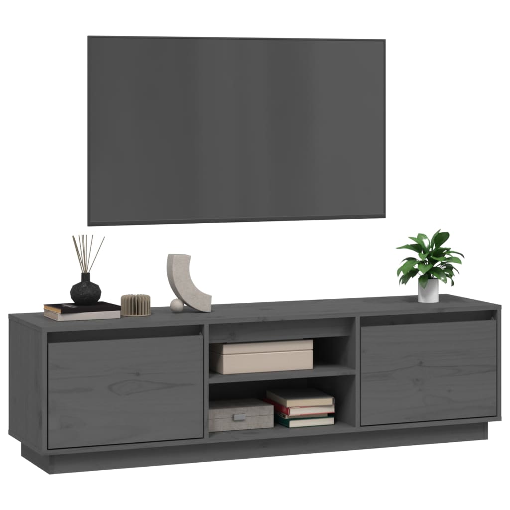Tv-Meubel 40X35X40 Cm Massief Grenenhout