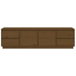 Tv-Meubel 176X37X47,5 Cm Massief Grenenhout