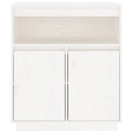 Dressoir 70X34X80 Cm Massief Grenenhout