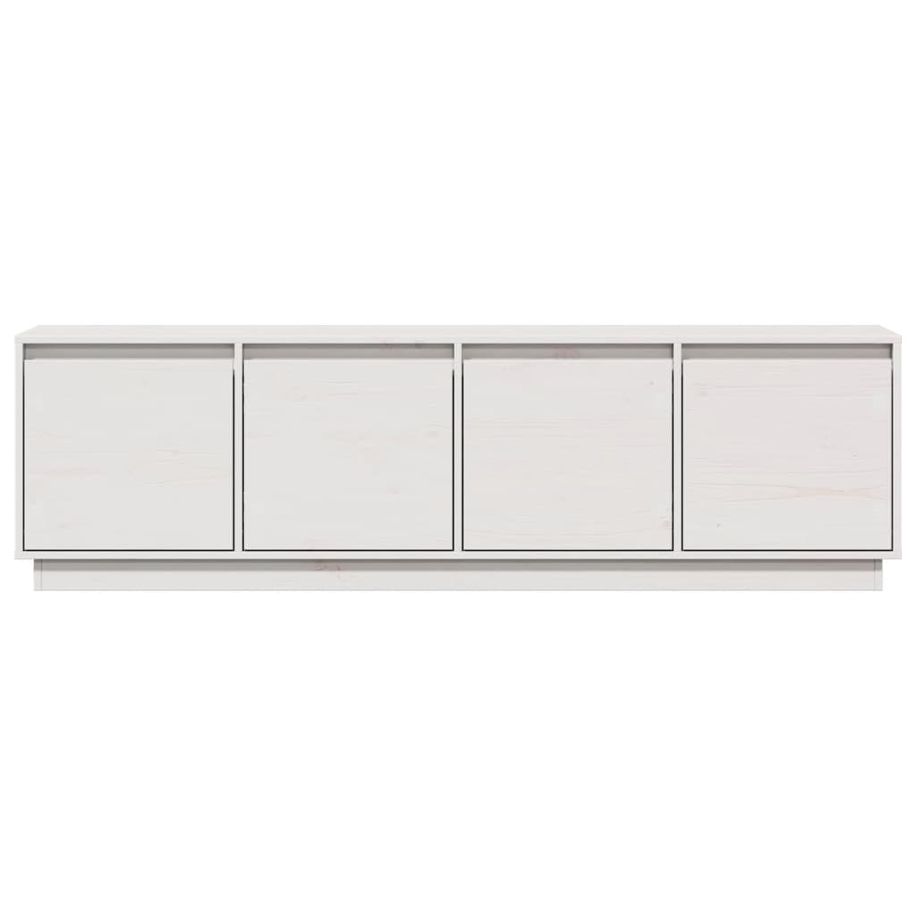 Tv-Meubel 156X37X45 Cm Massief Grenenhout