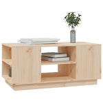 Salontafel 90X49X40,5 Cm Massief Grenenhout