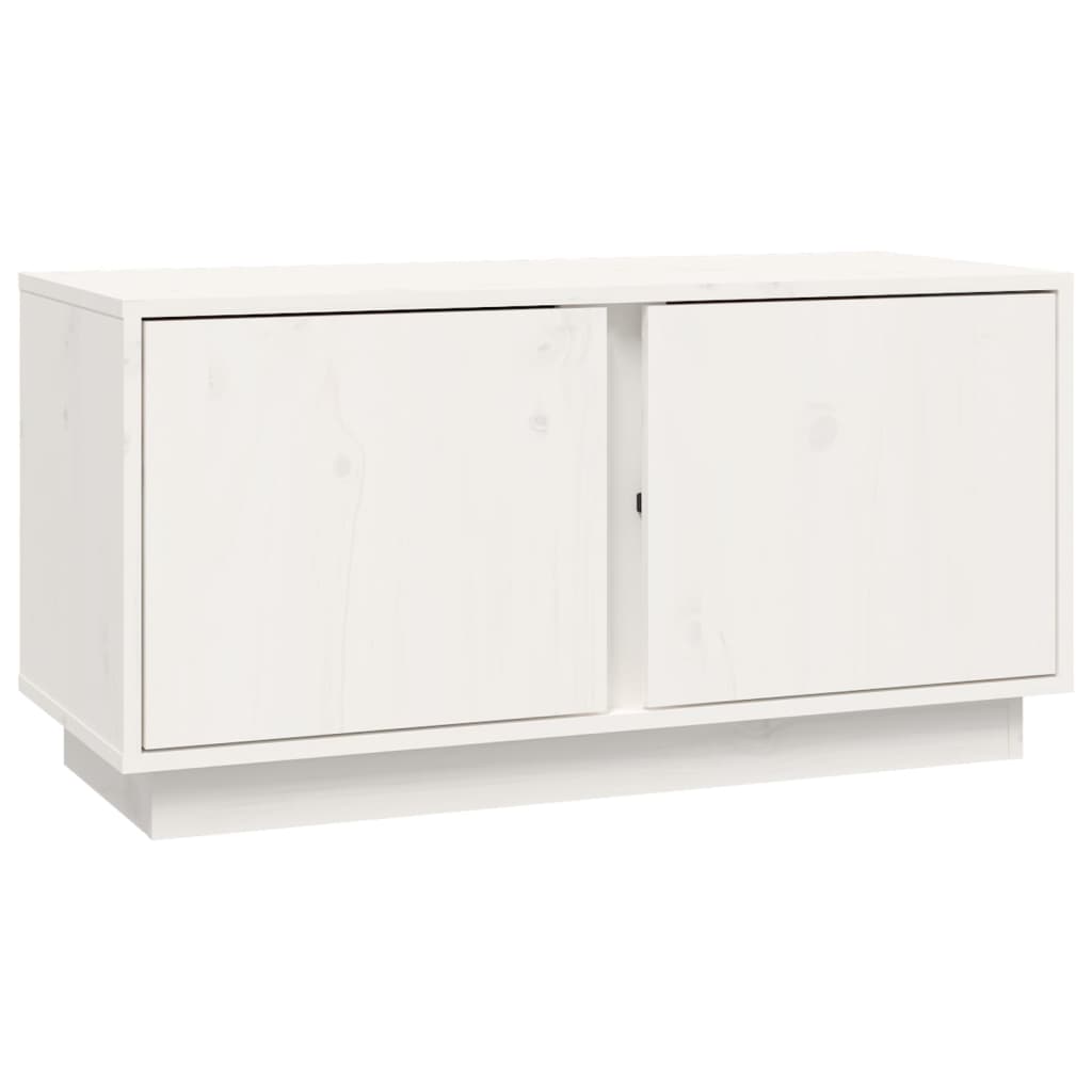 Tv-Meubel 80X35X40,5 Cm Massief Grenenhout