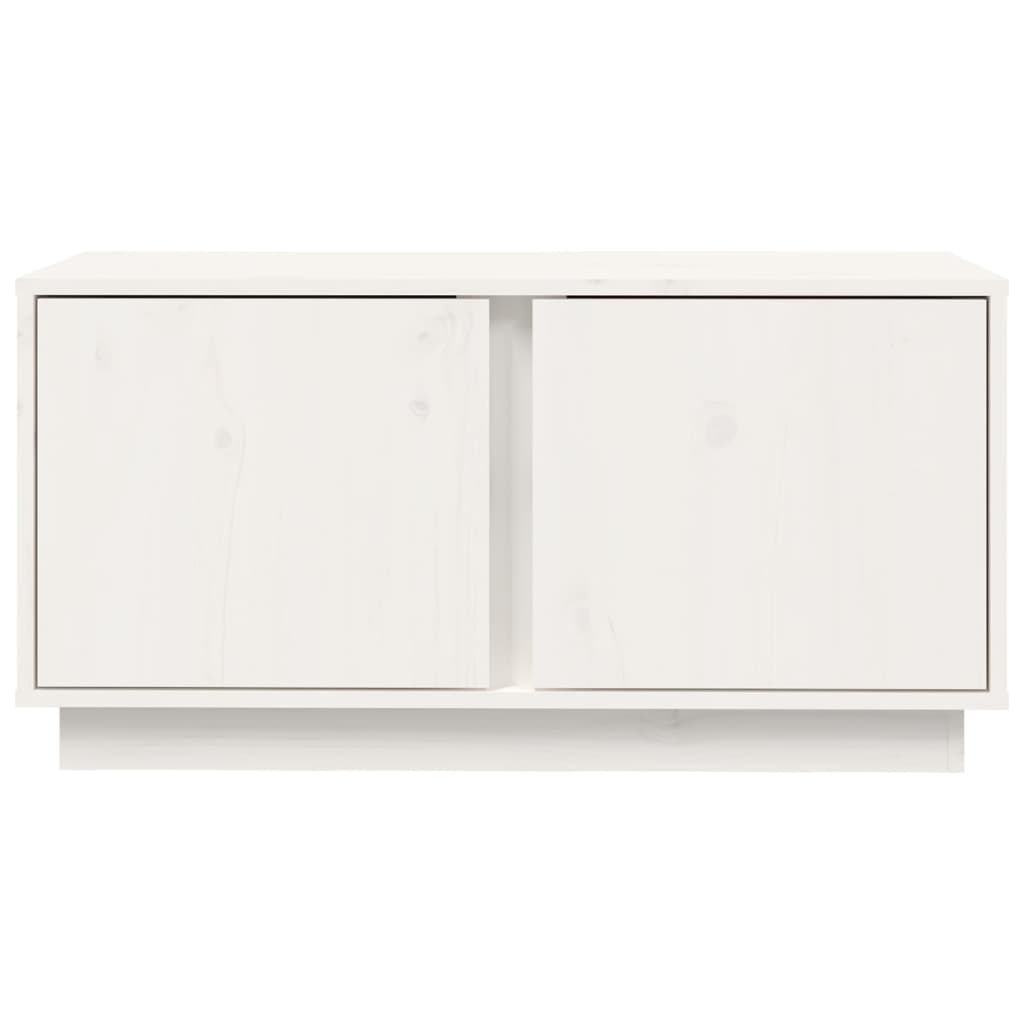 Tv-Meubel 80X35X40,5 Cm Massief Grenenhout