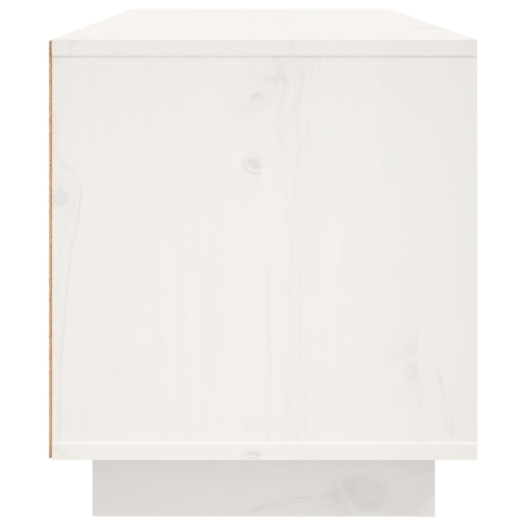 Tv-Meubel 80X35X40,5 Cm Massief Grenenhout