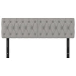 Hoofdborden 2 St 72X7X78/88 Cm Stof