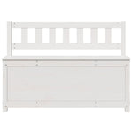 Bankje 110X41X76,5 Cm Massief Grenenhout