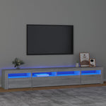 Tv-Meubel Met Led-Verlichting 240X35X40 Cm