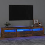 Tv-Meubel Met Led-Verlichting 240X35X40 Cm
