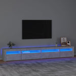 Tv-Meubel Met Led-Verlichting Eiken