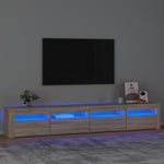 Tv-Meubel Met Led-Verlichting Kleurig
