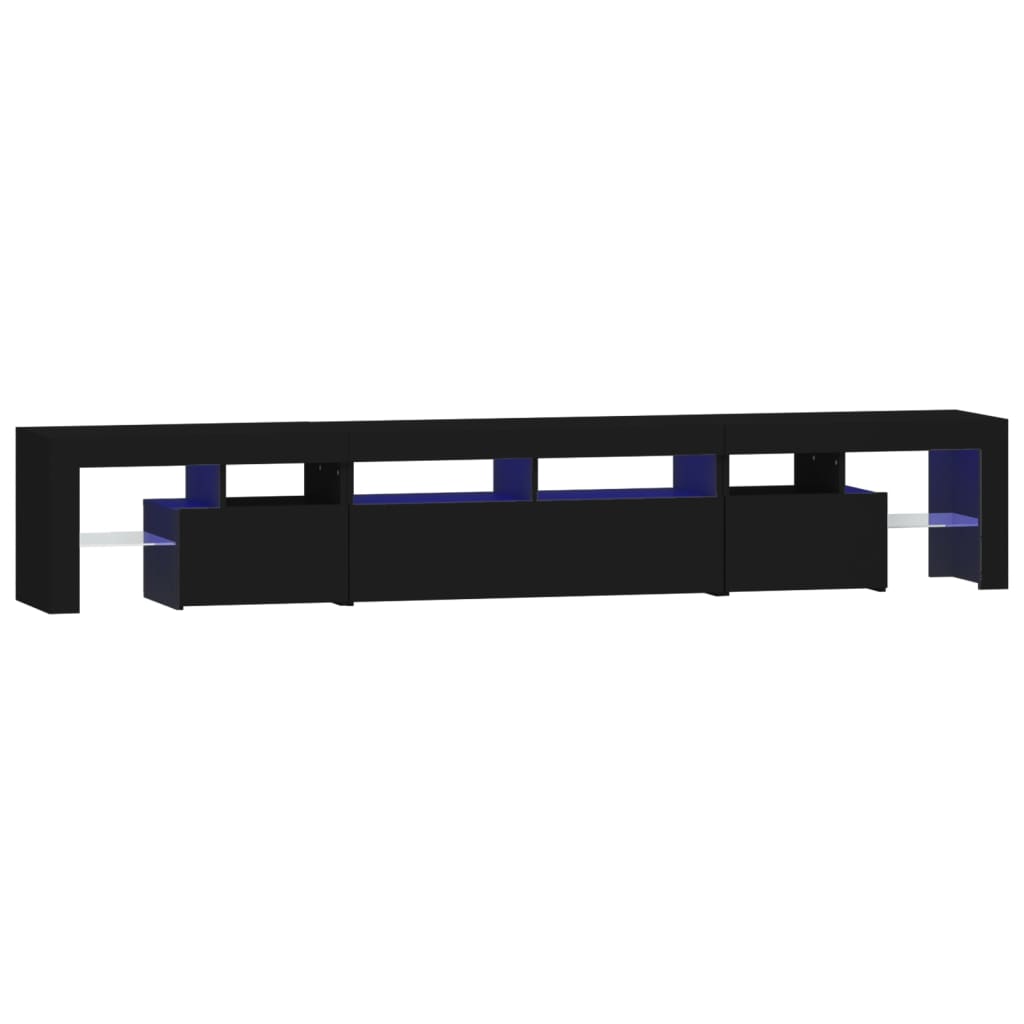 Tv-Meubel Met Led-Verlichting 230X36,5X40 Cm