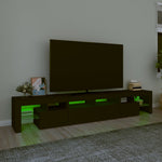 Tv-Meubel Met Led-Verlichting 230X36,5X40 Cm