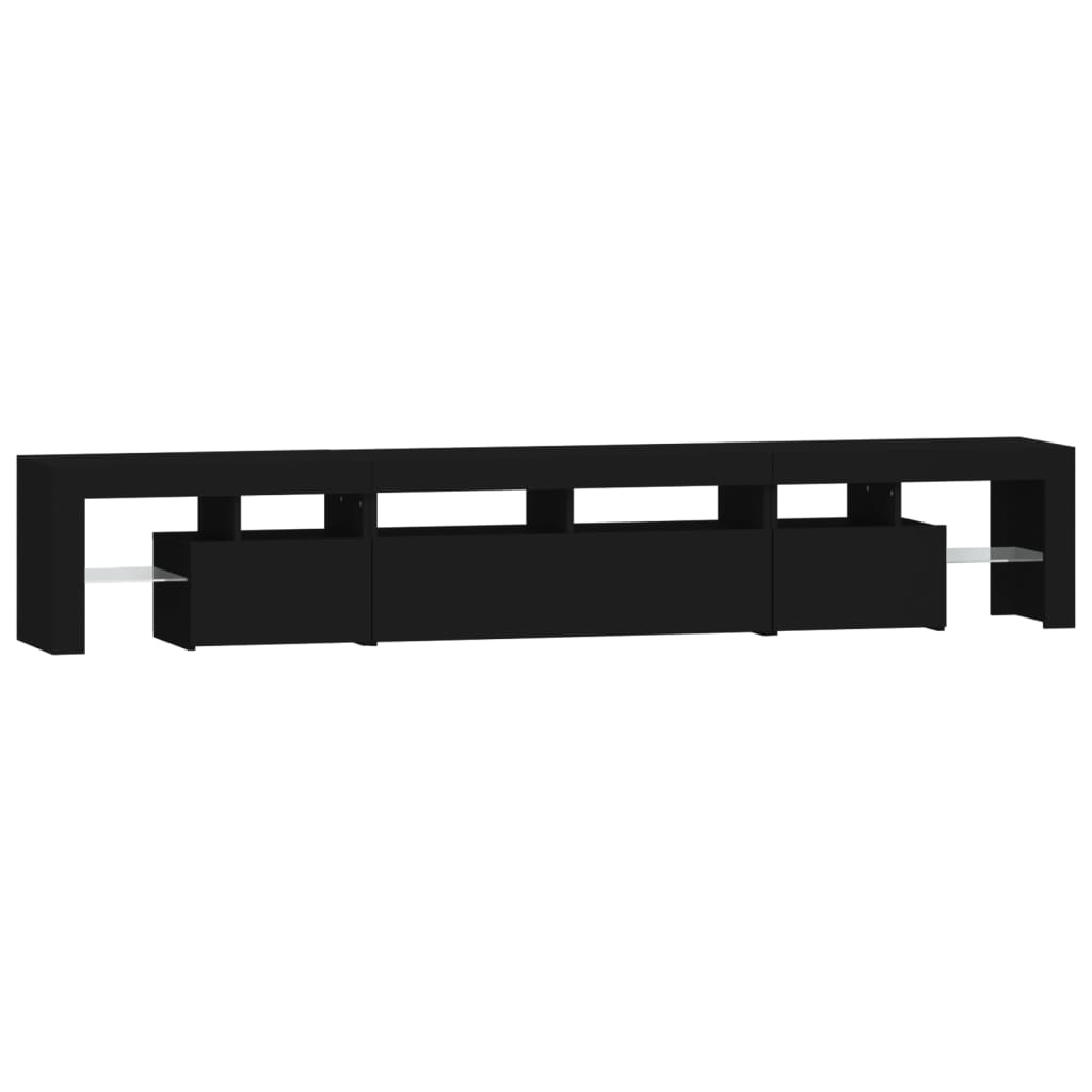 Tv-Meubel Met Led-Verlichting 230X36,5X40 Cm