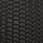 Tuinbank 3-Zits Met Kussens Poly Rattan