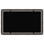 -Delige Loungeset Met Kussens Poly Rattan