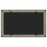 -Delige Loungeset Met Kussens Poly Rattan