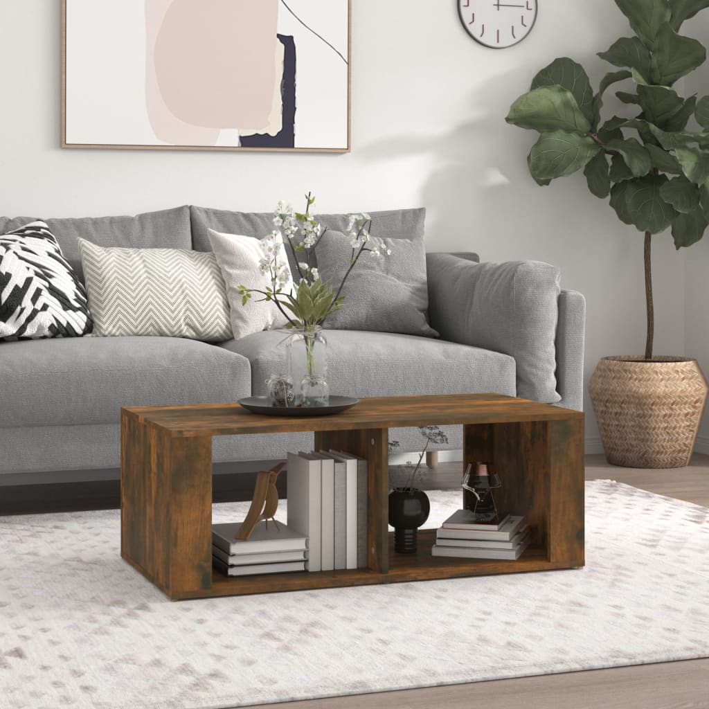 Salontafel 100X50X36 Cm Bewerkt Hout
