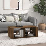 Salontafel 100X50X36 Cm Bewerkt Hout