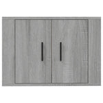 Tv-Wandmeubel 57X34,5X Eikenkleurig Grijs Sonoma