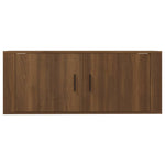 Tv-Wandmeubel 100X34,5X Bruin Eikenkleur Bruineiken