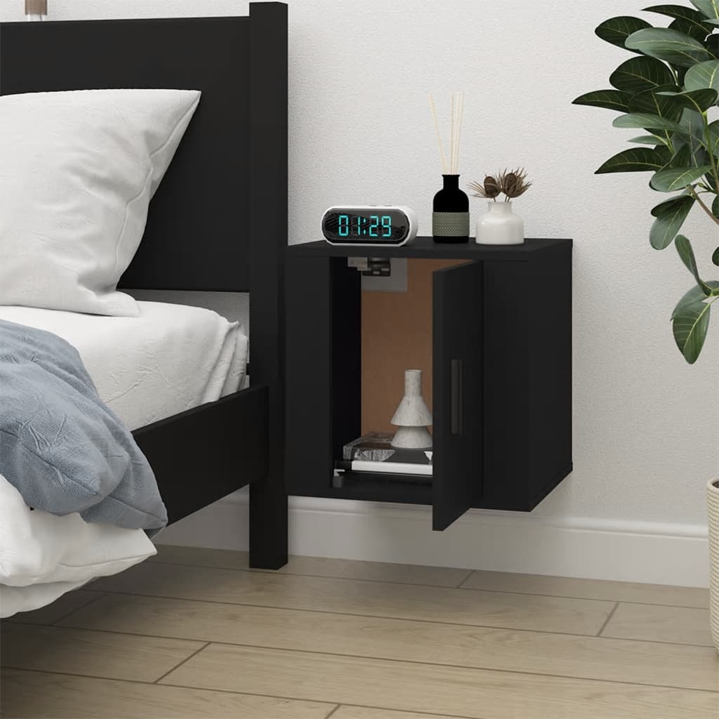Tv-Wandmeubel 40X34,5X Zwart