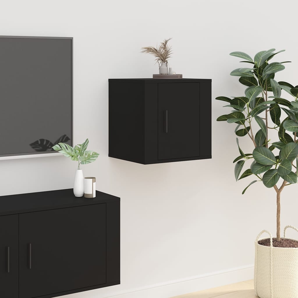 Tv-Wandmeubel 40X34,5X Zwart