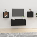 Tv-Wandmeubel 40X34,5X Zwart