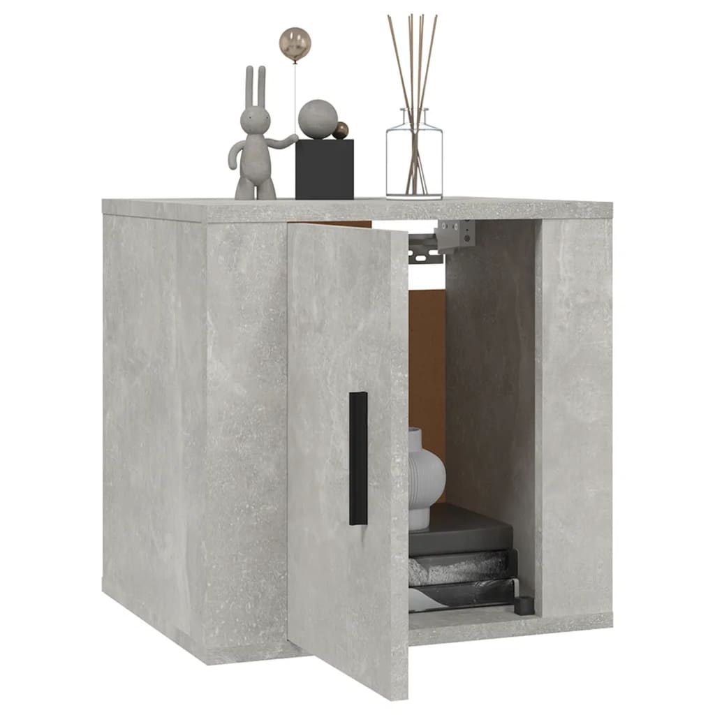 Tv-Wandmeubel 40X34,5X Betongrijs