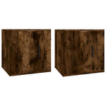 Tv-Wandmeubels 40X34,5X Kleurig Gerookt Eiken