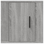 Tv-Wandmeubel 40X34,5X Eikenkleurig Grijs Sonoma