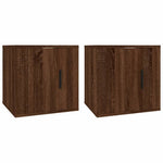 Tv-Wandmeubels 40X34,5X Bruin Eikenkleur