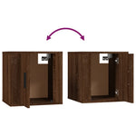 Tv-Wandmeubels 40X34,5X Bruin Eikenkleur