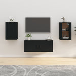 Tv-Wandmeubel 57X34,5X Zwart