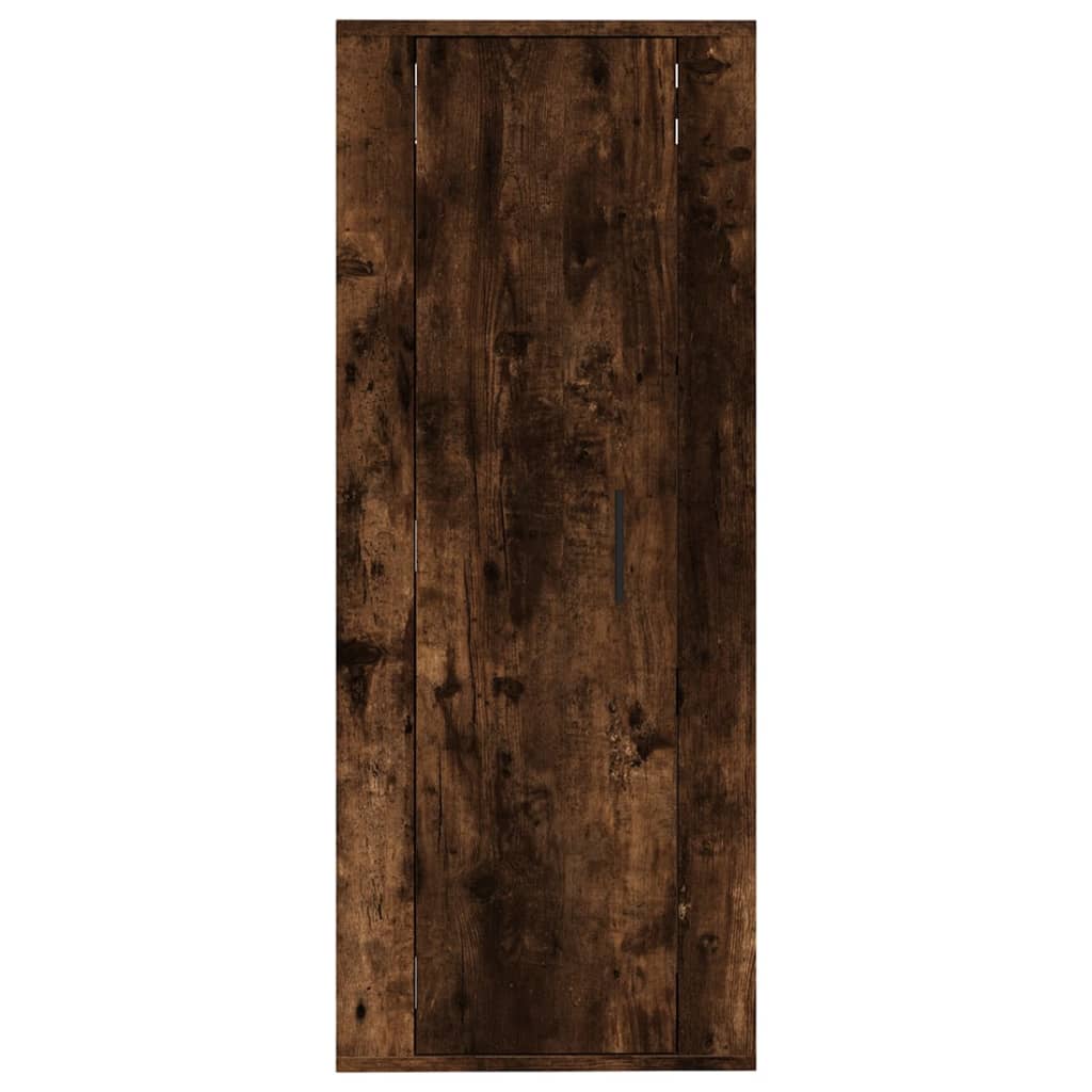 Tv-Wandmeubel 40X34,5X Kleurig Gerookt Eiken
