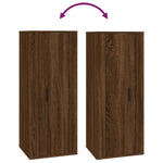 Tv-Wandmeubel 40X34,5X Bruin Eikenkleur