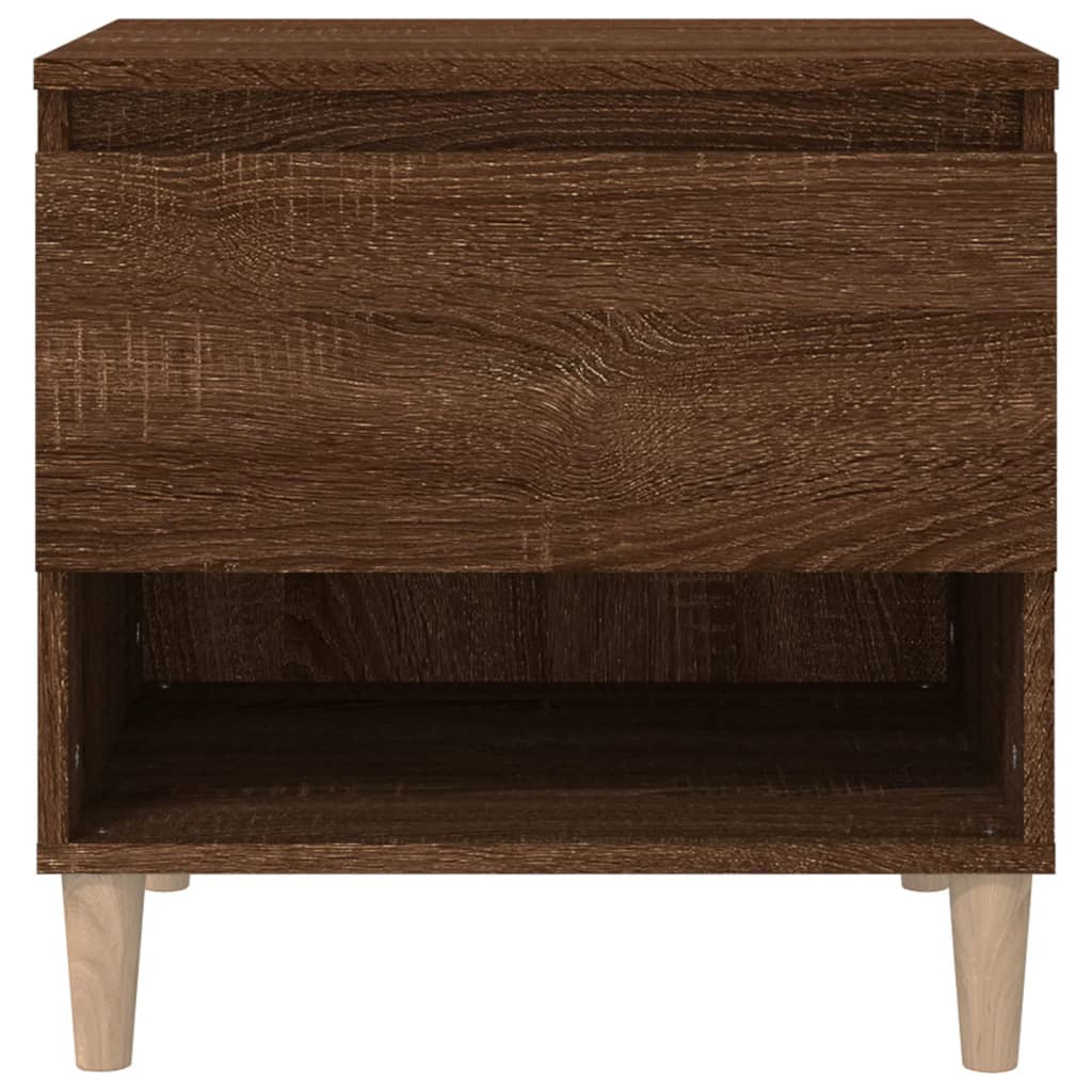 Nachtkastjes 50X46X50 Cm Bewerkt Hout