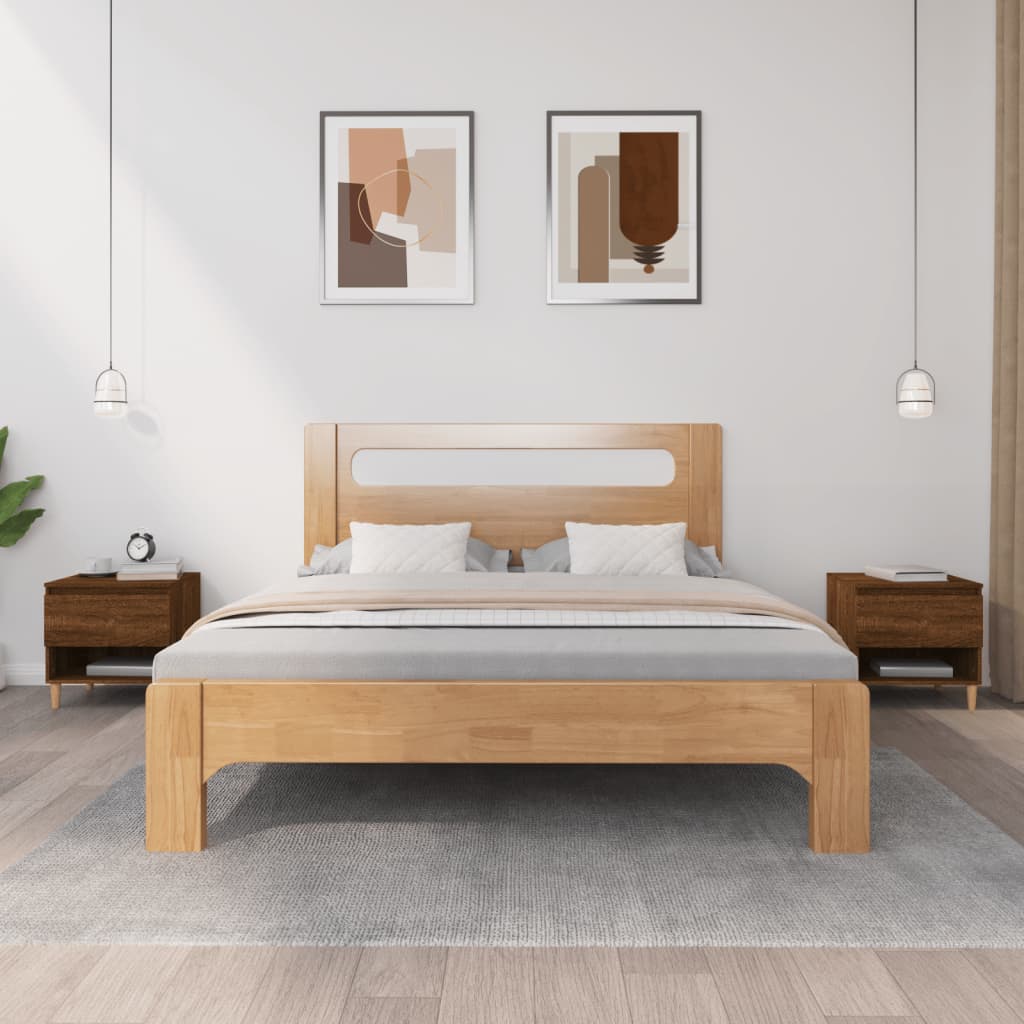 Nachtkastjes 50X46X50 Cm Bewerkt Hout