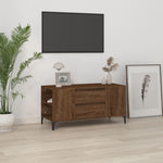 Tv-Meubel 02X44,5X50 Cm Bewerkt Hout