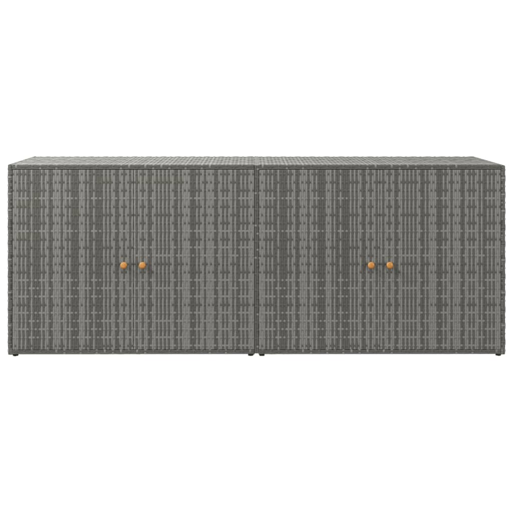Tuinkast 198X55,5X80 Cm Poly Rattan