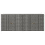 Tuinkast 198X55,5X80 Cm Poly Rattan