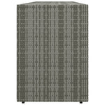 Tuinkast 198X55,5X80 Cm Poly Rattan