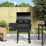 Pelletbarbecue 94 Cm Ijzer Zwart