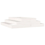 Plantenbak Massief Grenenhout Wit