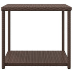 Bijzettafel 55X45X49 Cm Poly Rattan