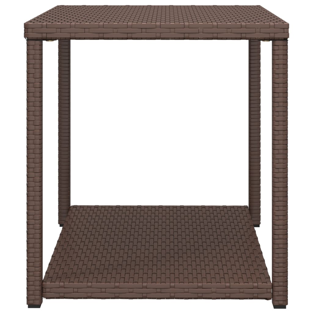 Bijzettafel 55X45X49 Cm Poly Rattan