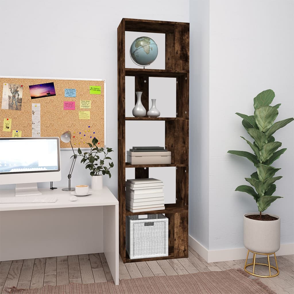 Boekenkast/Kamerscherm 45X24X159 Cm Bewerkt Hout