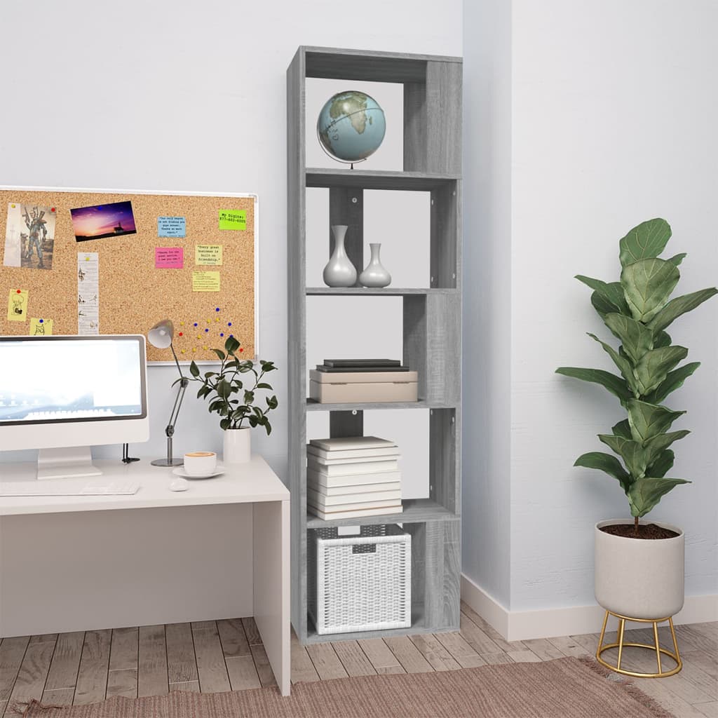 Boekenkast/Kamerscherm 45X24X159 Cm Bewerkt Hout