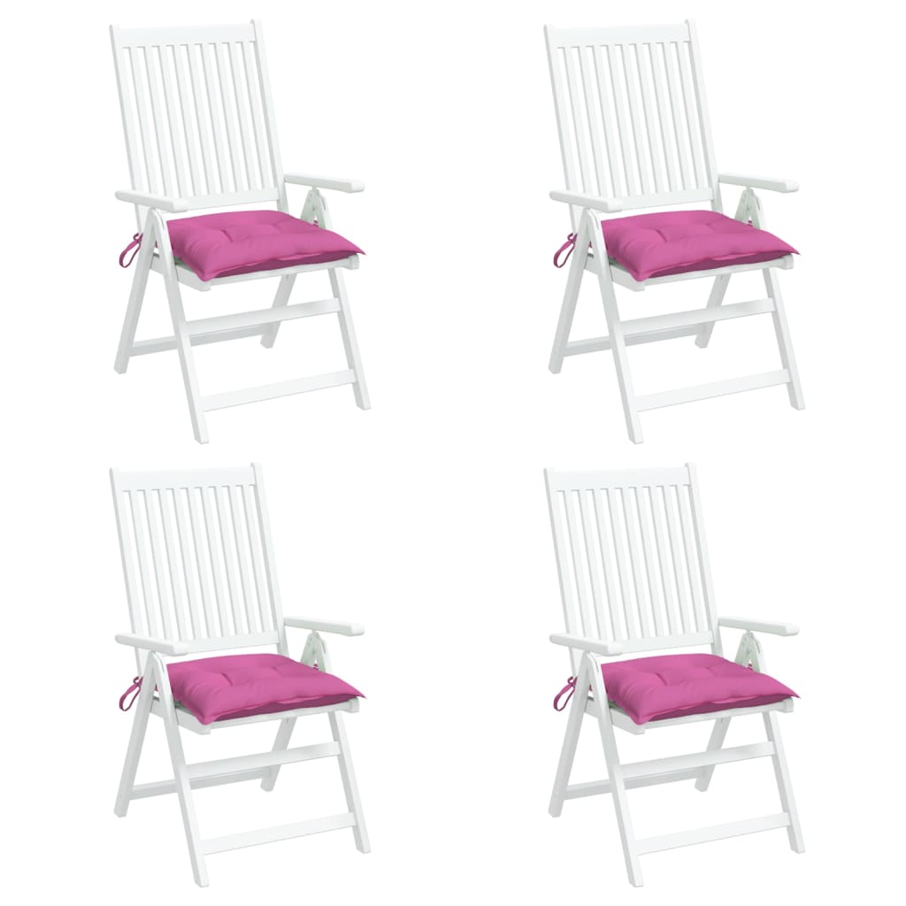 Stoelkussens Oxford Stof Roze