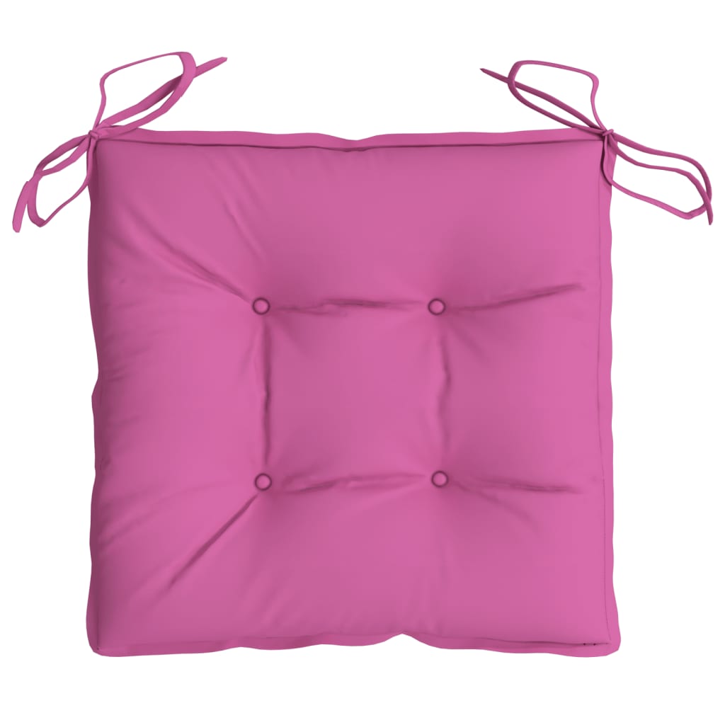 Stoelkussens Oxford Stof Roze