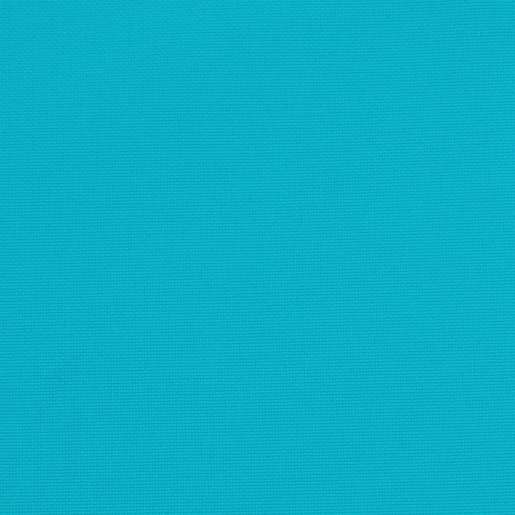 Stoelkussens Stof Turquoise